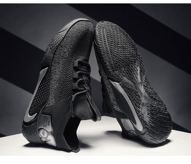 Flying woven breathable casual sneakers