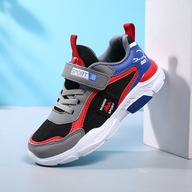 Mesh breathable boys' sneakers