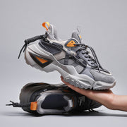 Fashion Simple Men's Platform Sneakers