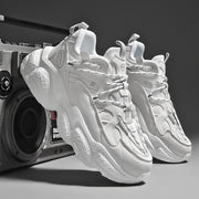 Ins Super Fire Paris Old Shoes Men And Women Trend Korean Version Of The Wild Net Red Putian Poisonous Thick-soled Casual Sneakers