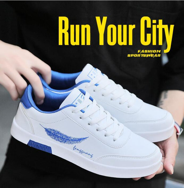 Men's summer sports PU sneakers