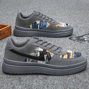 Men's  Breathable Running Canvas Sneakers