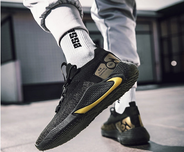 Flying woven breathable casual sneakers