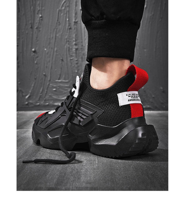 Increased thick-soled sneakers