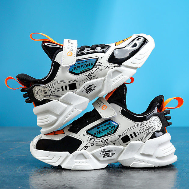 Children's Soft-soled Sneakers For Middle School Kids And Boys