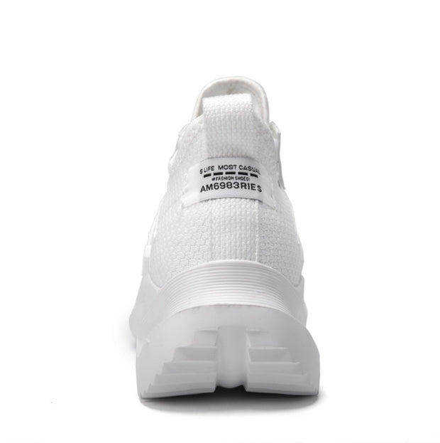 Increased thick-soled sneakers