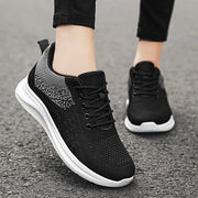 Lace-up Sneakers Women Light Breathable Flats Shoes