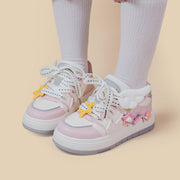 All-match And Cute Thick-soled Casual Sneakers Women