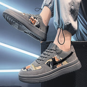 Men's  Breathable Running Canvas Sneakers